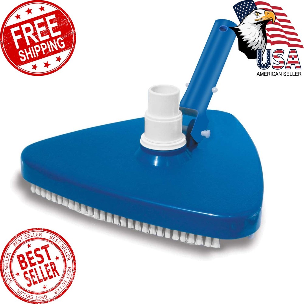 CREPRO Blue Vinyl Pool Vacuum Head
