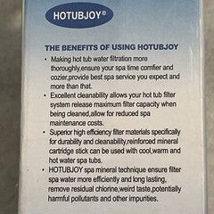 VVEBUY HOTUBJOY Mineral Cartridge For Spa Floating System & Inline System 2 Pack