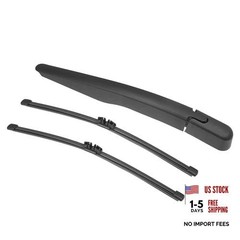 Rear Windshield Wiper Blade Arm Set Back Wiper Assembly Replacement Fit for