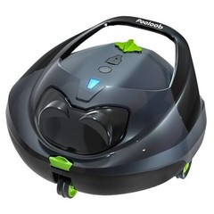 Robotic Pool Vacuum Cleaner with Triple-Layer Filtration & Floating Buoy, for