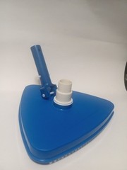 CREPRO Triangular Vinyl Pool Vacuum Head, Weighted Swimming Pool Vacuum