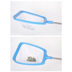 Swim Pool Net With Ergonomic Handle For Efficient Debris Removal In Any Depth