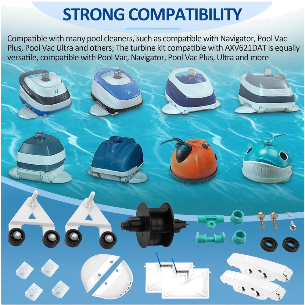 Full Compatibility Pool Vac Tune-Up Kit – Quality-