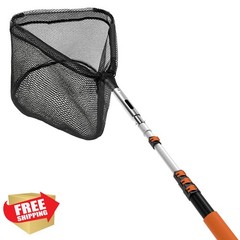 SISUPASSIE 20FT Pool Skimmer Net with Pole