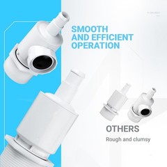 New Pool Cleaner Wall Fitting Connector Hose Fitting For Polaris 180 280 380