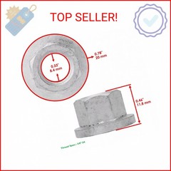 Front Rear Wheel Stud and Nut Kit 85-1092 7518378 Replacement for Polaris Sports
