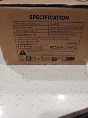 Zebary C5 cordless robotic pool cleaner,