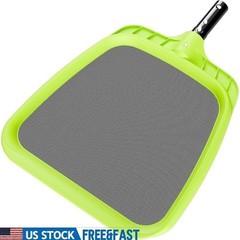 Heavy Duty Pool Skimmer Net Reinforced Frame Nylon Leaf Rake Spa Cleaning Home