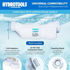 Swimline 87625 Salt Replacement Cell for Water Chlorine System, 25K Gallon Pools