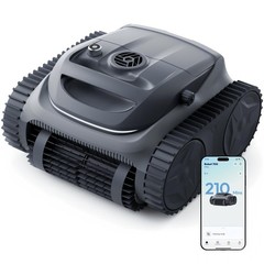 BUBLUE CORDLESS POOL VACUUM FOR INGROUND & ABOVE GROUND POOLS – SPACE GRAY