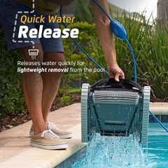 Dolphin Nautilus CC Automatic Robotic Pool Vacuum Cleaner, Wall Climbing Scrubbe