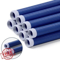 MUSCCCM Pool Vacuum Hose 1.5&Prime; Blue Set