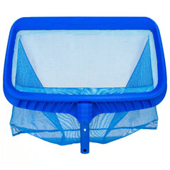 Heavy-Duty Deep-Bag Swimming Pool Leaf Rake Skimmer Head – Fits Most Poles