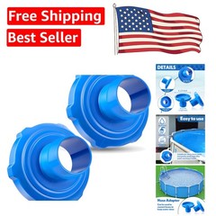 Easy-to-Install Pool Vacuum Adapter Set for Above Ground Systems – 2 Pcs
