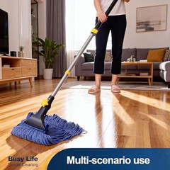 Looped-End String Wet Heavy Duty Cotton Mop – Industrial Grade – Cotton