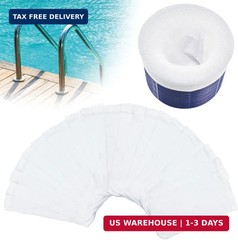 100 Pack Pool Skimmer Socks, Reusable Pool Socks for Skimmer Basket, Skimmer