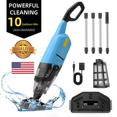 Marcytop Cordless Pool Spa Vacuum Rechargeable Handheld Cleaner for Swimming