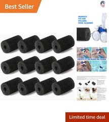 12 Pack Pool Cleaner Sweep Hose Tail Scrubbers Compatible with Polaris 180 28…