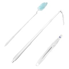 Heavy Duty Duster Handles Replacement Compatible with Swiffer Duster Refills,
