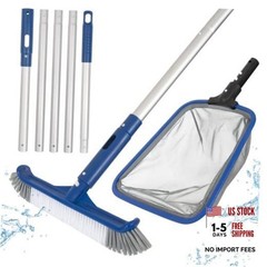 Pool Cleaning Kit, 14.5 » Pool Brush Head & Ultra Fine Mesh Pool Skimmer Net