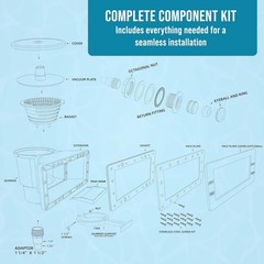 Universal Above Ground Pool Skimmer Kit