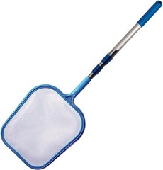 Swimline 8051SL Leaf Skimmer with 48&Prime; Adjustable Aluminum Telescopic Pole