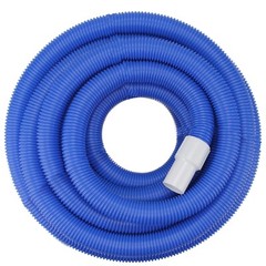 Pool Central Blue Molded PE In-Ground Pool Vacuum Hose Swivel Cuff 25FT x 1.5IN