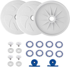 Pool Cleaner Replacement Kit Compatible with Polaris 180,280 with 3 Pcs C6 Large