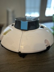 Winny Cordless Robotic Pool Cleaner White/Black/Blue with Manual & Power Cord