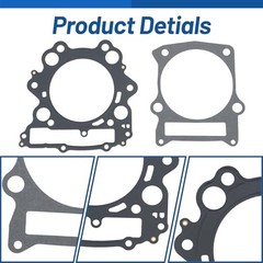 Engine Cylinder Head Intake Valve Head Top End Gasket Spring Kit Replacement