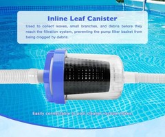 In-line Pool Leaf Canister Basket Fit Hayward W560 Poolvac Suction Cleaners New
