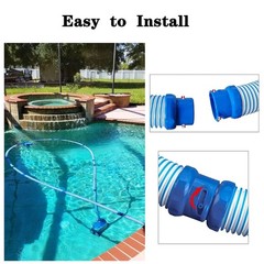 Pool Vacuum Twist Lock Hose for X7 T5 MX6 MX8 Part Easy to Install