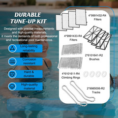 Tune-Up Kit for Maytronics Dolphin Nautilus CC plus Robotic Pool Cleaner Include
