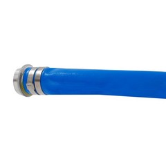 2&Prime; x 100 ft Lay Flat Water Discharge Hose Backwash Hose for Swimming Pools