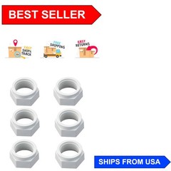 Reliable ED15 Pool Cleaner Feed Hose Mender Nut, Fits Pentair Models – 6 Pack
