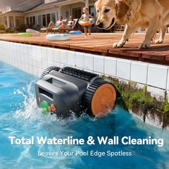 CoasTeering Ultra Nebula Cordless Robotic Pool Cleaner 5580 GPH 180-Min Runtime