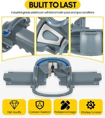 MX8 Middle Engine Housing w/ Ramp 2 Seals for Zodiac MX8 Elite Baracuda R0545700