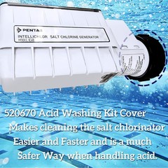 Sharutia 520670 Acid Washing Kit Compatible with Pentair Ichlor 30, Black