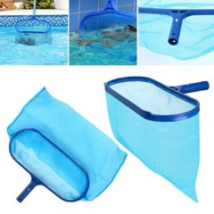 Pool Leaf Skimmer Surface Net Plastic Handle Swimming Pool Spa Hot Tub w/ Magnet