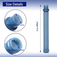 Short Leader Hose Replacement for Pool & Spa Automatic Cleaner – Fits Kreepy Kra