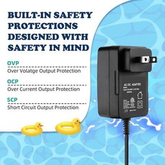 Charger for Aiper Seagull 600 800 Cordless Automatic Robotic Pool Vacuum Cleaner