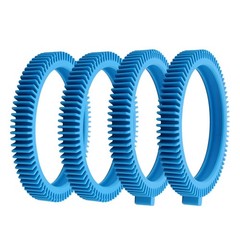 4Packs Replacement Tires 896584000-143 Super Hump Compatible 2X 4X Pool Cleaners