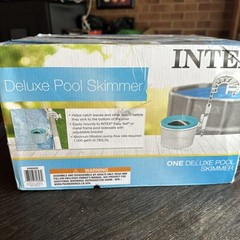 Intex Deluxe Wall Mount Swimming Pool Surface Automatic Skimmer (Open Box)