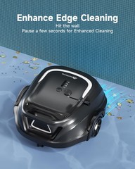 2026 Upgraded A1 Robotic Pool Vacuum for Above Ground Pools 120-Min Runtime