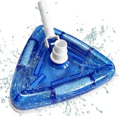 11&Prime; Weighted Pool Vacuum Head, Pool Cleaners Vacuum Head with Nylon Side Bristle
