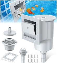 through Wall Skimmer for above Ground Pool, Heavy Duty Wall Mount Pool Skimmer K