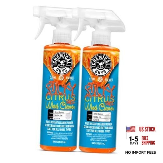 CLD1051602 Sticky Gel Citrus Wheel Cleaner Gel – 32 Fl Oz – Pack of 2 – 1 Pack