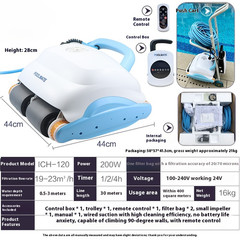 Swimming Pool Vacuum Cleaner Automatic Cordless Underwater Cleaning Machine 220V