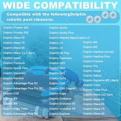 6101611-R4 Climbing Rings Compatible with Maytronics Dolphin Nautilus cc Plus