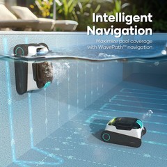 Scuba N1 Cordless Pool Vacuum with Bonus Filters & Baskets